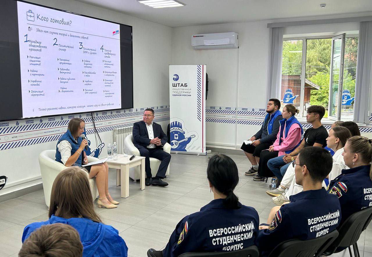 в республике алтай прошла финальная встреча в рамках регионального этапа проекта «политзавод» картинки мгер